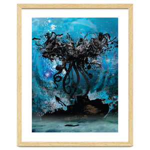Ink Octopus Shipwreck by Wild Style
