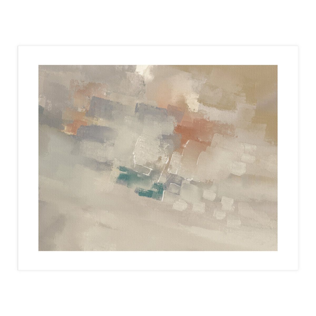 Abstract oil painting (Print Only)