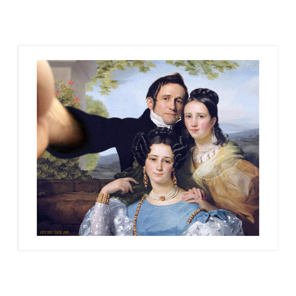 François Joseph Navez - Selfie (Print Only)