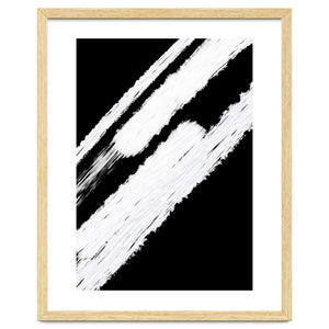 Abstract Brown and Black Lines by Yuli Saputra