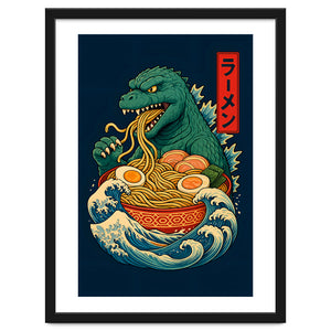 Ramen Godzilla by Jeff Creative