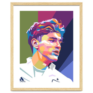 Gavi pop art portrait by Ndhon