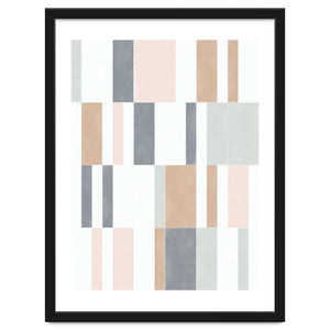 Muted Pastel Tiles 01 by DesigndN