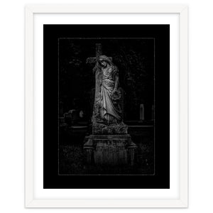 Tombstone Shadow No 34 with Border by The Learning Curve Photography