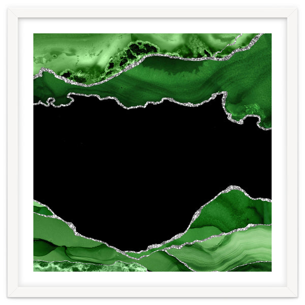 Green & Silver Agate Texture 04