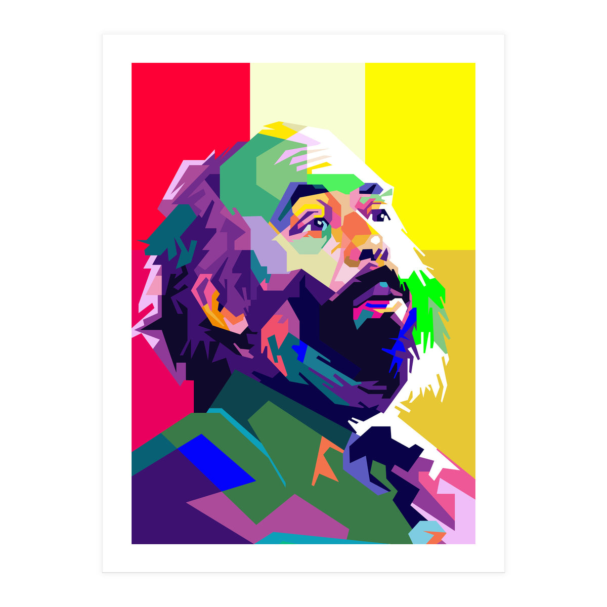 Luciano Pavarotti Opera Musical Pop Art WPAP (Print Only)