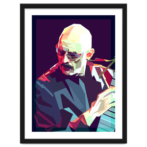 Tony Levin Bass Musician Pop Art WPAP by Artkreator