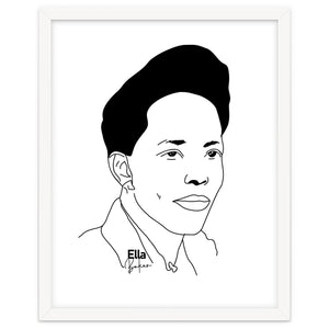 Ella Baker African-American Civil Rights Activist by taurungka