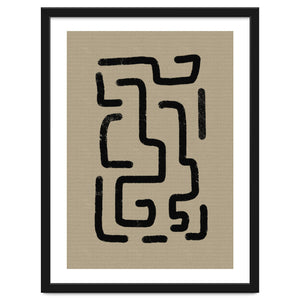 Minimalist Black Lines by Yuli Saputra