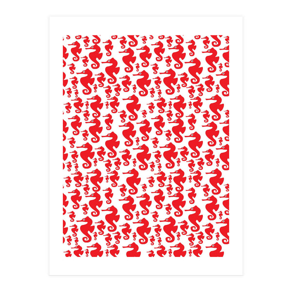 Seahorse pattern (Print Only)
