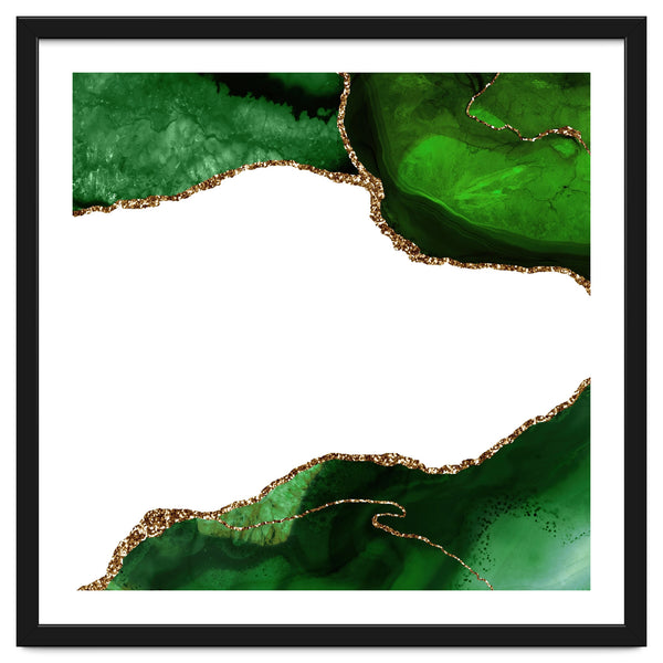 Green & Gold Agate Texture 29