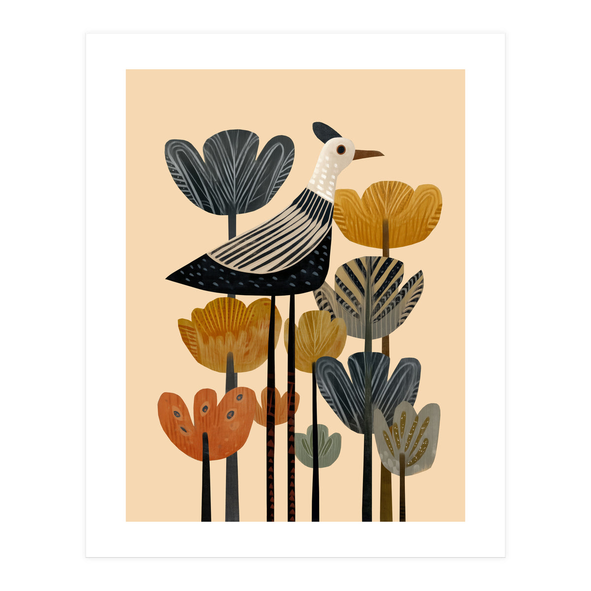 The Blooming Bird (Print Only)