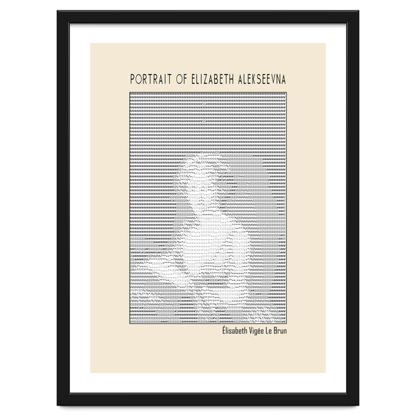 Portrait Of Elizabeth Alekseevna Wife Emperor Alexander I