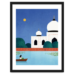 Taj Mahal Boat Ride by Henry Rivers