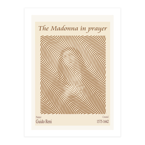 The Madonna In Prayer by Guido Reni (Print Only)