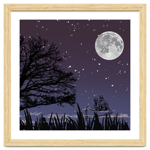 Moonlit Journey by Rob CanArt