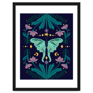 Mystical Series – Luna Moth by Wackapacka