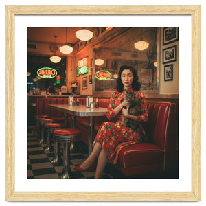 Vintage diner by Viviane QUAN