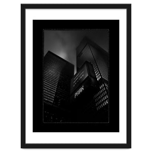 Downtown Fogfest No 16 with Border by The Learning Curve Photography