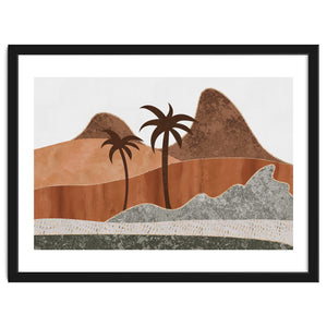 Abstract Landscape Desert Dream by Andrea Haase