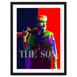 Pierce Brosnan Pop Art WPAP Trending Now by Artkreator