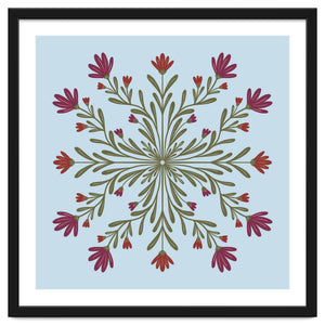 Floral Mandala by Wackapacka