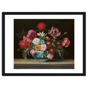 Jacques Linard (París (?), c. 1600-Paris, 1645). Chinese Bowl with Flowers (1640). Oil on canvas.... by Album