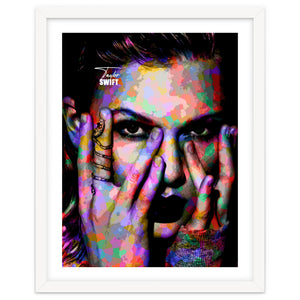 Taylor Swift Colorful Art 5 by taurungka