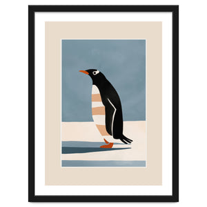 Penguin On Ice by Branka Kodžoman