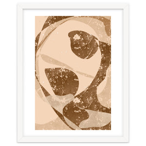 Abstract Brown Scratch by Yuli Saputra
