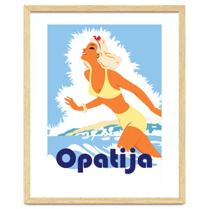 Opatia, Swimming Girl by Hermes