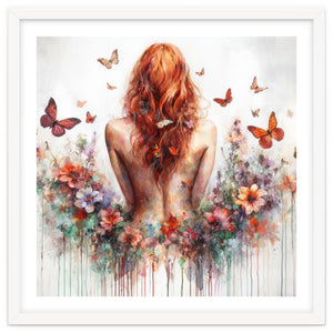 Butterfly Body In Bloom by Chromatic Fusion Studio