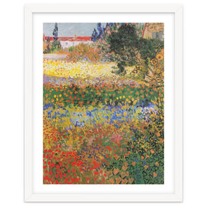 Vincent van Gogh – Flowering Garden – Classic Floral Masterpiece by William Morrin