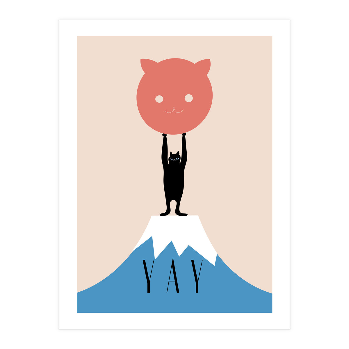 YAY - Powerful Cat (Print Only)