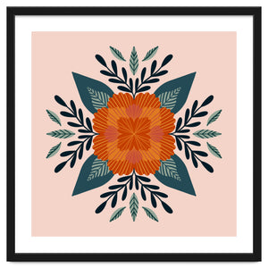 Orange Flower by Wackapacka