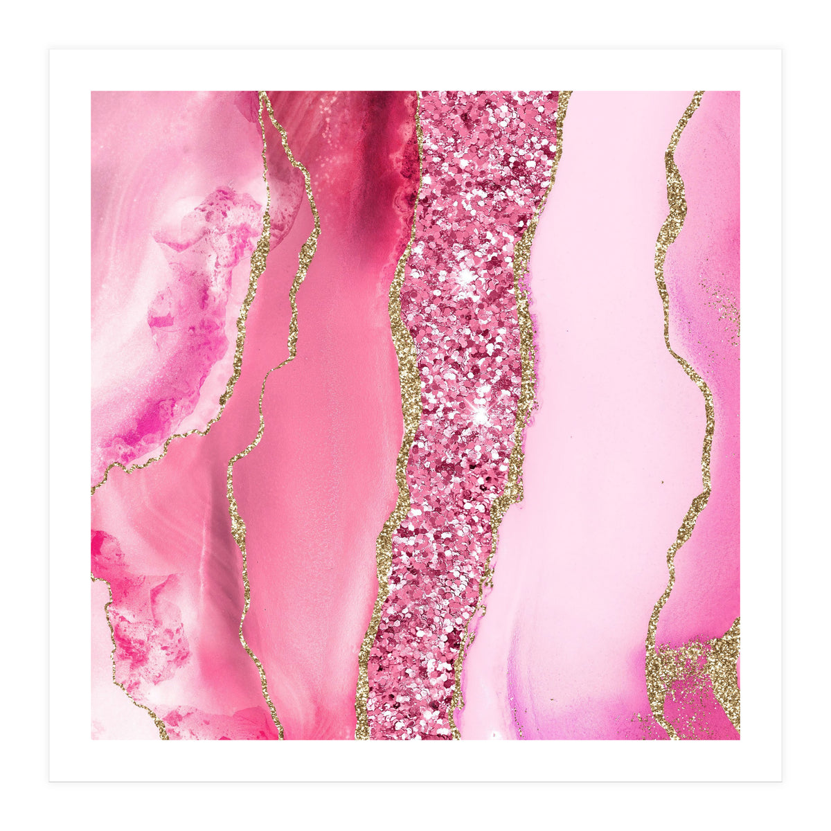 Agate Glitter Dazzle Texture 05 (Print Only)