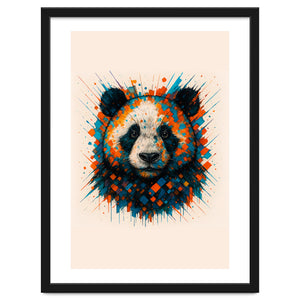 Panda Animal Watercolor by Agus Creative