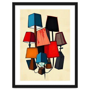 The Lamp Abstract Elegant by Caramel