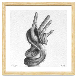Schlangenhand by verkopftimuniversum