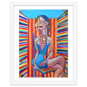 Mujer En La Silla 7 by Diego Manuel Rodriguez