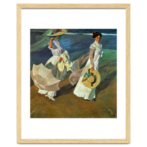 Joaquín Sorolla / 'Walk on the Beach', 1909, Oil on canvas, 205 x 200 cm. by Album