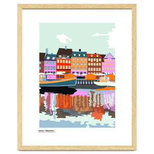Nyhavn by posterHaus