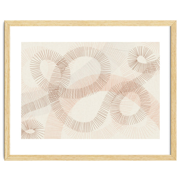 calming essentials Curved Lines sand
