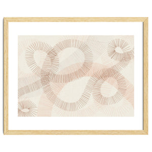 calming essentials Curved Lines sand by Annick
