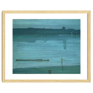 Nocturne, Blue and Silver: Chelsea, 1871 Canvas, 50,2 x 60,8 cm. by Album