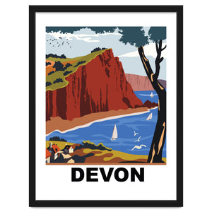 Devon County, England by Hermes