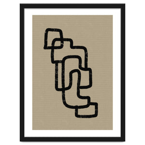 Black Minimalist Lines by Yuli Saputra
