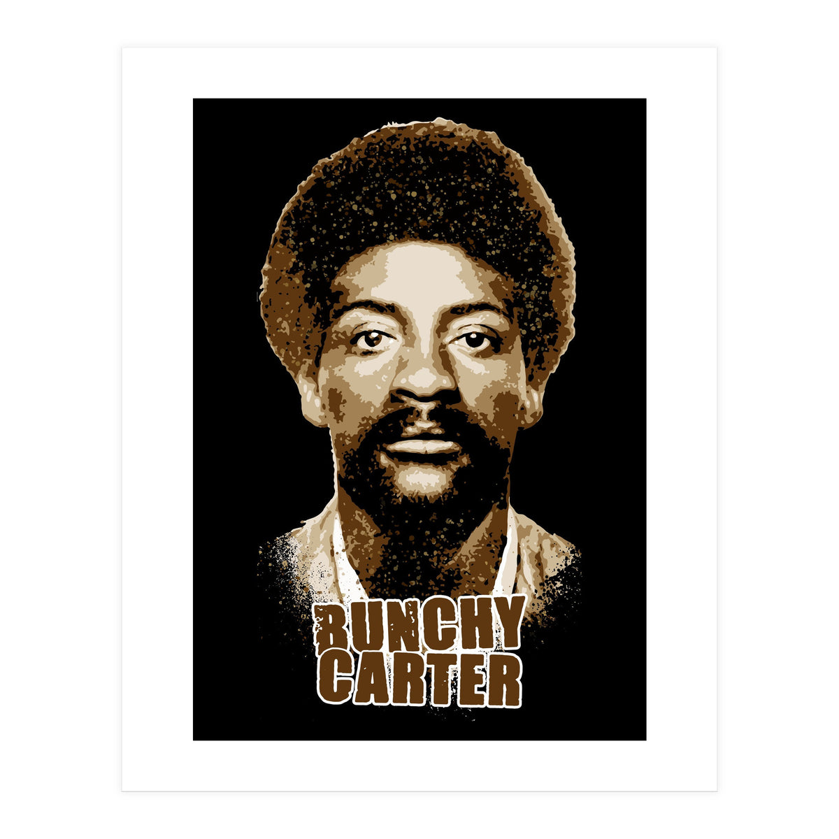 Bunchy Carter American Activist Legend (Print Only)