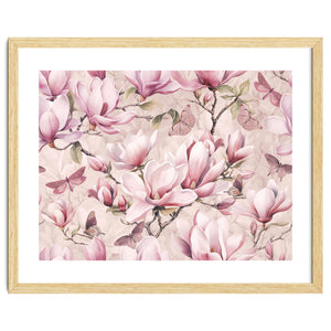 Magnolia And Butterfly by Andrea Haase