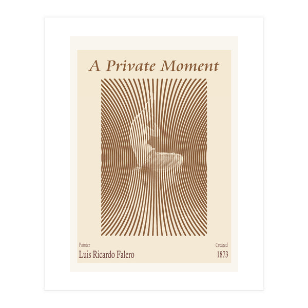 A Private Moment by Luis Ricardo Falero (Print Only)